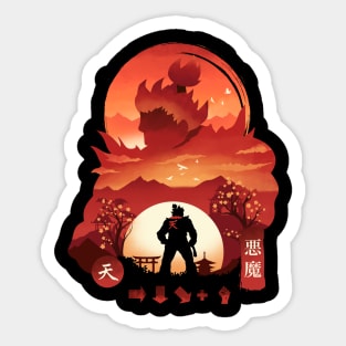 Akuma Landscape Sticker